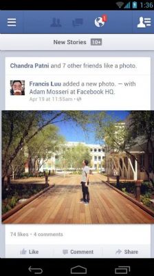 Facebook se actualiza para editar publicaciones y comentarios en Android