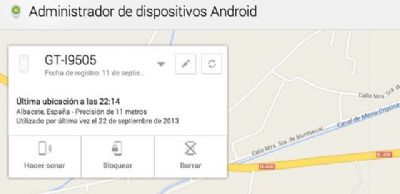 Cómo configurar Android Device Manager y activar modo antirrobo