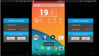 Invisible Lock, haz transparente tu pantalla de desbloqueo de tu Android