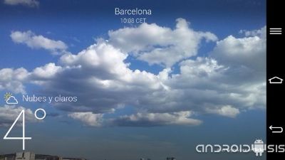 Yahoo Weather, una sensacional aplicación para consultar el tiempo