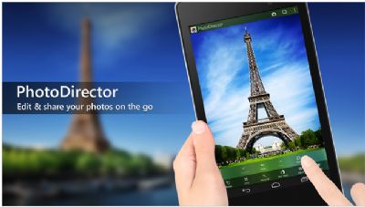 PhotoDirector es un nuevo y poderoso editor de fotografías para tabletas Android