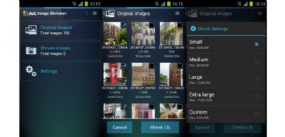 Ahora puedes reducir y cambiar el tamaño de las fotos de tu Android con AVG Image Shrink & Share