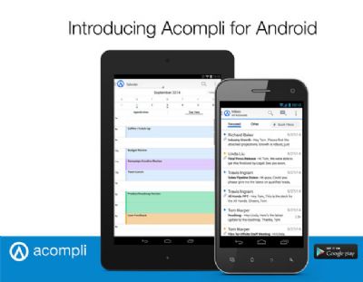 Acompli para Android, tus correos y calendarios en una elegante ventana