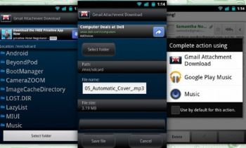 Descarga los adjuntos de Gmail en tu Android