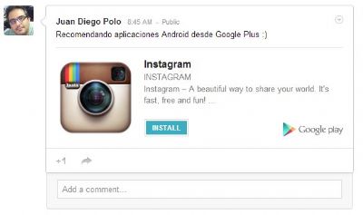 Ya podemos instalar aplicaciones Android directamente desde Google Plus