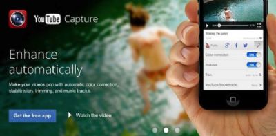 Youtube anuncia capture: una aplicacion para grabar editar y subir videos desde tu Android