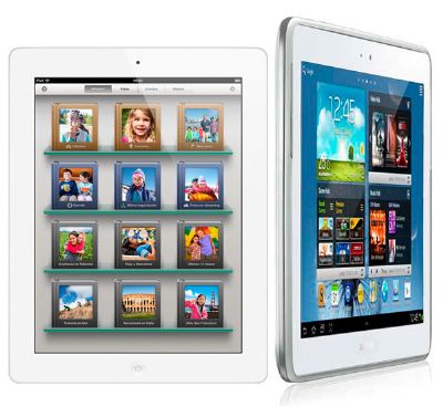 Comparativa iPad 4 vs Samsung Galaxy Note 10.1 