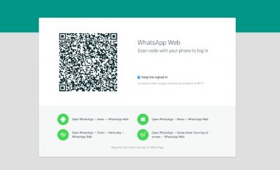 WhatsApp se hizo esperar pero cumplió, ahora hay una versión Web de WhatsApp para computadoras que funciona perfectamente.
