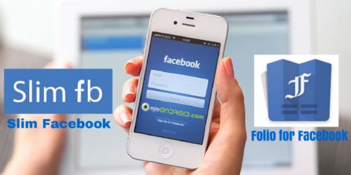 SlimFacebook y Folio for Facebook, 2 alternativas para usar Facebook desde tu Android