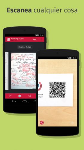 Scanbot es una aplicación para dispositivos Android que convierte tu móvil en un escáner con la capacidad de leer documentos con la cámara fotográfica y guardarlos en formato PDF.