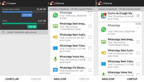 CCleaner es la ms importante aplicacin de mantenimiento y limpieza para dispositivos Android del mercado y ahora te permite limpiar todos los datos dejados por WhatsApp.