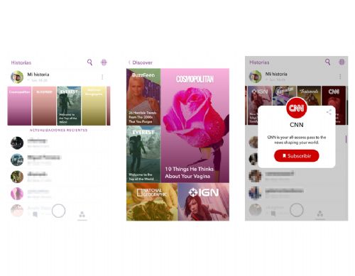 Snapchat es una exitosa aplicacin de chat dedicada al envo de archivos que desaparecen del equipo del destinatario entre uno y diez segundos despus de haberlos visto, sin dejar rastro del envo.