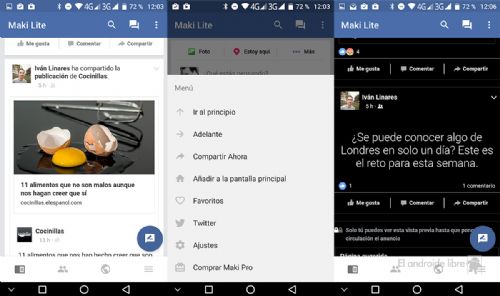 La mayora de los usuarios de Redes Sociales pasan mucho tiempo leyendo y compartiendo contenidos desde sus perfiles de Facebook y Twitter, Maki te facilita la vida al usar una nica aplicacin.