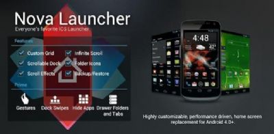 Nova launcher 2.0 sencillo y potente lanzador de Android