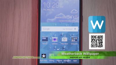 Cambia el fondo de pantalla según el clima con Weatherback para Android