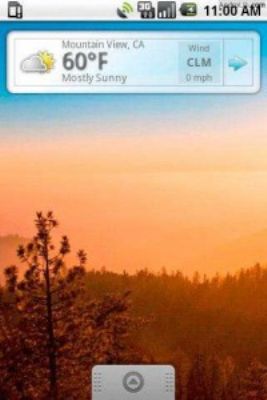 clima, Widget, app