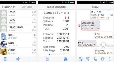 contactos, agenda